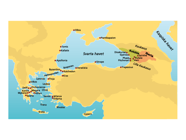 Map, ancient Georgia 4