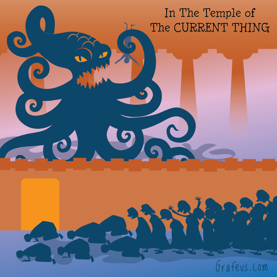 In the temple 24