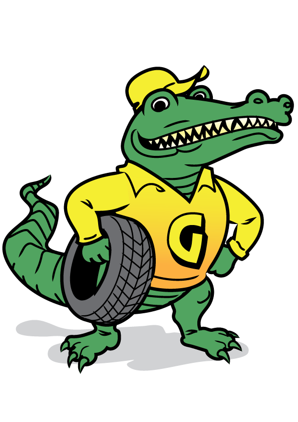 Crocodile mascot 1